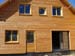 Maison en bois : Maison avec pignon en façade