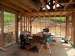 Maison en bois : Le chantier est couvert