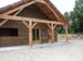 Maison en bois : Terrasse couverte