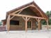 Maison en bois : Terrasse couverte