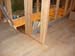 Maison en bois : Avant la pose de l\'escalier
