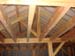 Maison en bois : Vue à l\'intérieur avant la pose des cloisons