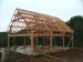 Maison en bois : La maison tient debout
